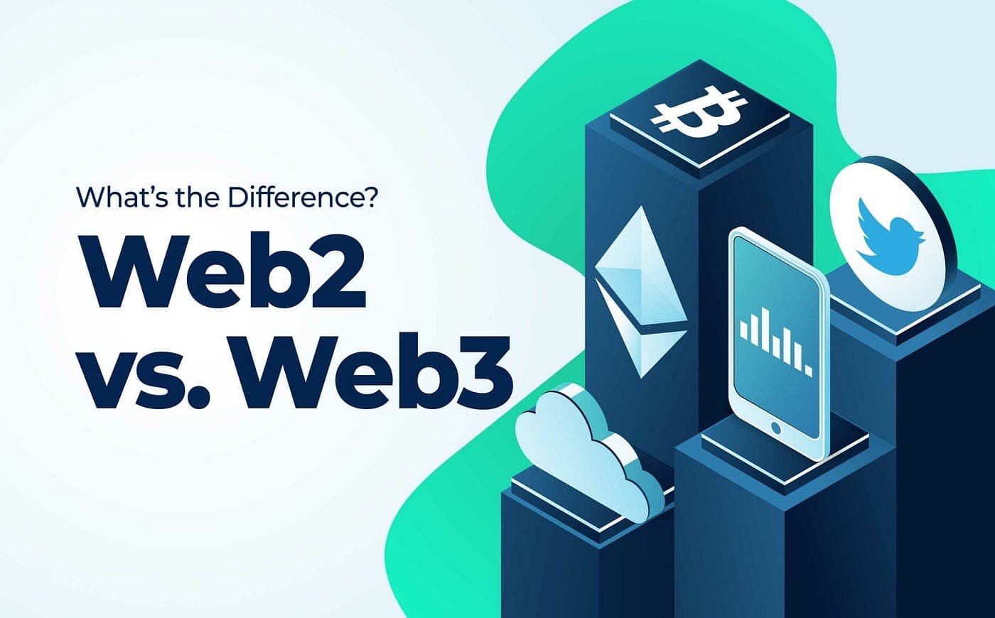 The main differences between Web3 and Web2