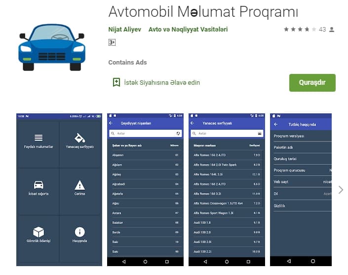 Car Information Program