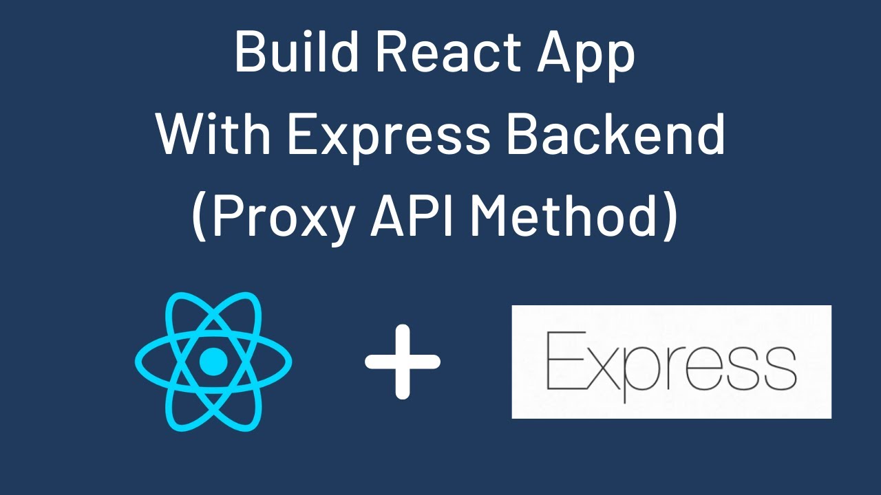 Render "ReactJS" app using an Express server and configure proxy