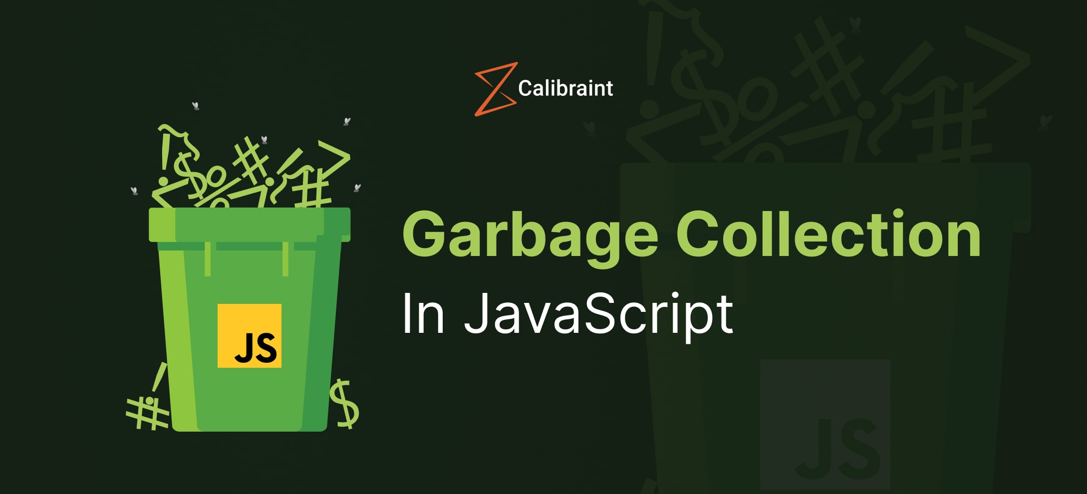 JavaScript uses a garbage collection mechanism to manage memory automatically